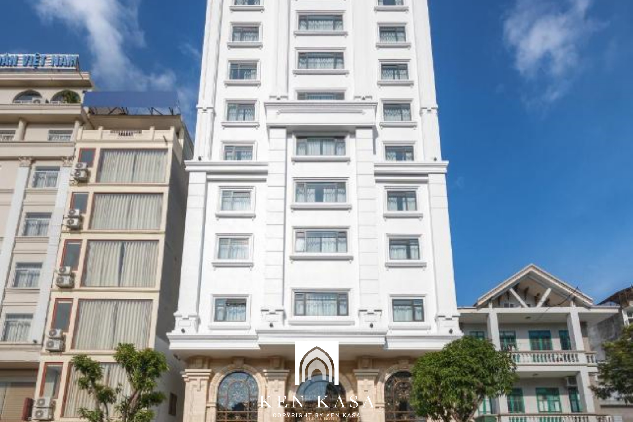 Kiến trúc ngoại thất của D'Lecia Ha Long Hotel 